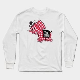 Top Value Stamps.  Toppie the Elephant. Long Sleeve T-Shirt